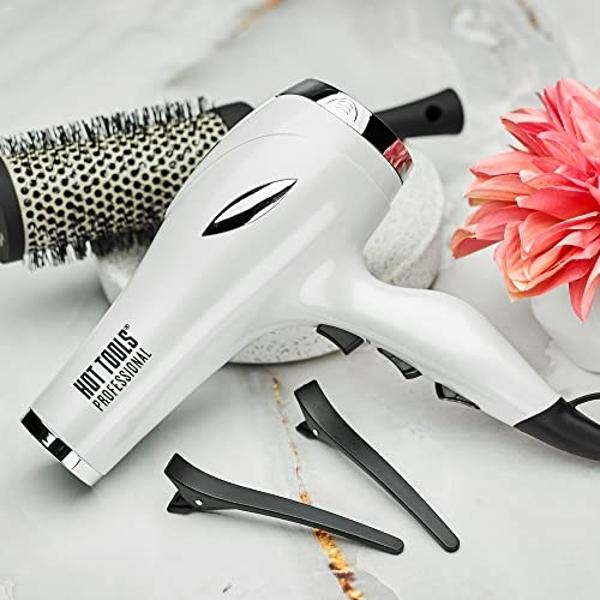 Hot Tools Pro Artist 2400 Turbo Ceramic + Ionic Hair Dryer | Fast Dry, Lightweight