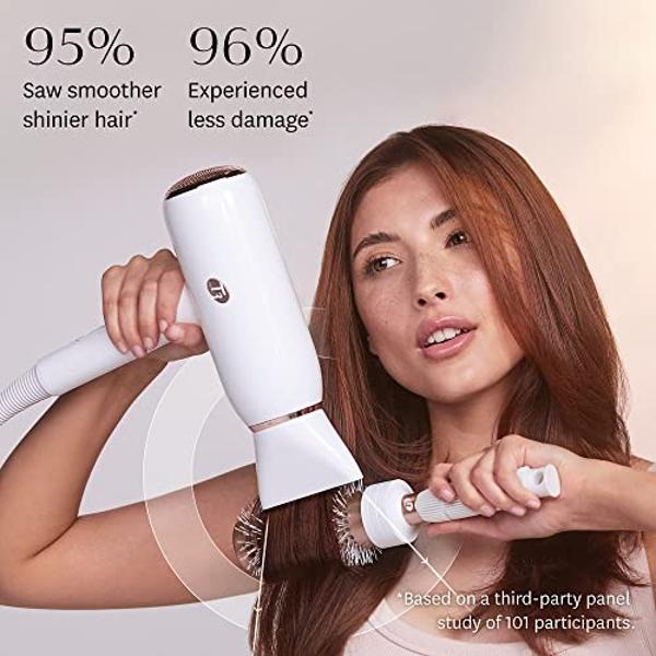 BaBylissPRO Nano Titanium Professional Nano Light Ionic Dual-Voltage Lightweight Hair Dryer in Black, Portable Travel Professional Styling Tool with Diffuser, Blow Dryer Set for Al