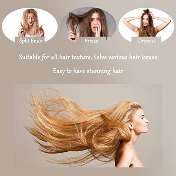 Hair Steamer for Natural Hair Home Use, Heat Cap for Deep Conditioning with Adjustable 2 Modes, and Intelligent Protection Black Hair Women for Scalp Treatment Spa Hair Care, Bronz