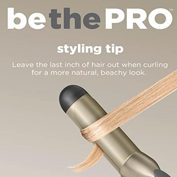 INFINITIPRO BY CONAIR 1 3/4-inch Curling Iron, 1 3/4 inch barrel produces voluminous curls – for use on medium and long hair, CD1009