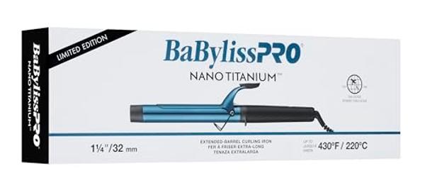Bio Ionic Long Barrel Styler, 0.75" Curling Iron with Moisture Heat Technology & NanoIonic MX, Verstatile Curling Wand with Longer Barrel for Small Tight Curls & Spirals