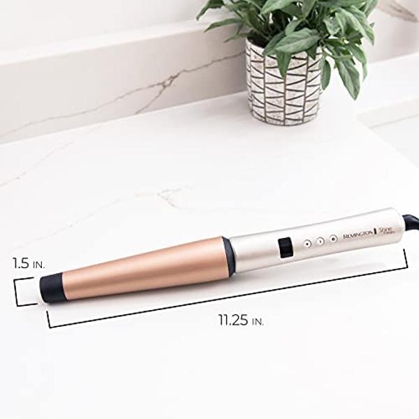 T3 SinglePass Curl X Extra-Long Barrel 1" Curling Iron with 9 Heat Settings and Ceramic Barrel for Fast Styling and Lasting Results on All Hair Types