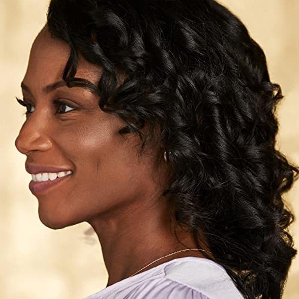 Lanvier 1 1/2 Inch Curling Iron 1.5" Barrel Curling for Medium & Long Hair with Soft and Relax Curls, Up to 450°F Worldwide Voltage (100-240V) Hair Curler for Traveling, Hair Wavin
