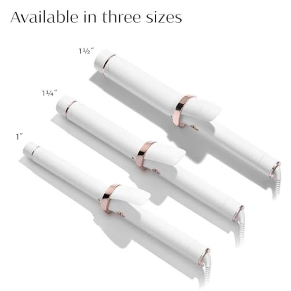 T3 SinglePass Curl X Extra-Long Barrel 1.25" Curling Iron with 9 Heat Settings and Ceramic Barrel for Fast Styling and Lasting Results on All Hair Types
