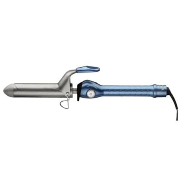 BaBylissPRO Nano Titanium Spring Curling Iron, 1.25" Professional Spring Hair Curler for Long Lasting Curls & All Hair Types