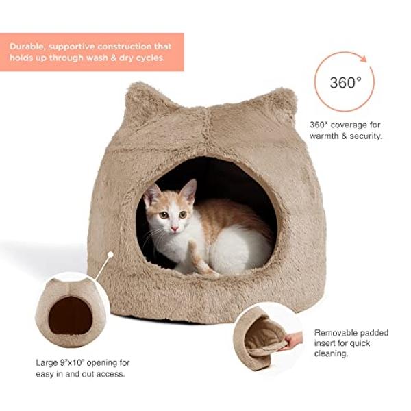 Petgrow · Cute Banana Cat Bed House Large Size, Christmas Pet Bed Soft Warm Cat Cuddle Bed, Lovely Pet Supplies for Cats Kittens Rabbit Small Dogs Bed,Yellow