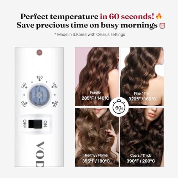 T3 SinglePass Curl X Extra-Long Barrel 1" Curling Iron with 9 Heat Settings and Ceramic Barrel for Fast Styling and Lasting Results on All Hair Types