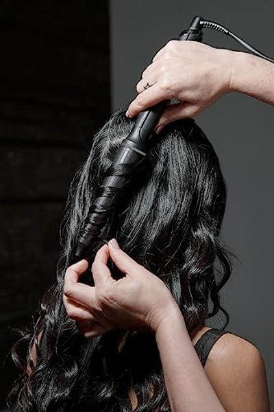 Bed Head Curlipops Clamp-Free Curling Iron | For Tousled Curls, Massive Shine, and Frizz Free Styles | Easy-to-Use Curling Wand for All Hair Types (1-1/4 in)