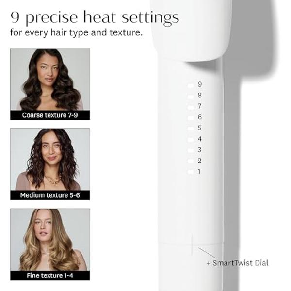 T3 SinglePass Curl X Extra-Long Barrel 1.25" Curling Iron with 9 Heat Settings and Ceramic Barrel for Fast Styling and Lasting Results on All Hair Types