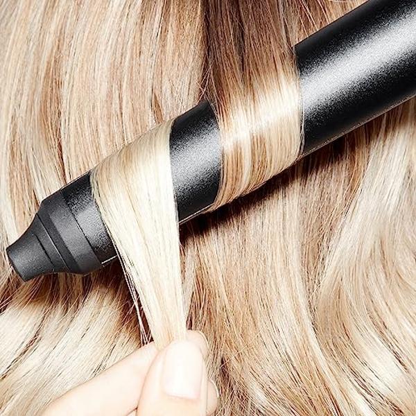 ghd Creative Curl Tapered Hair Curling Wand ― 1" Innovative Round Base to 0.9" Tip with Safer-for-Hair Styling Temperature, Designed to Create Tight, Textured Hair Curls to Soft, B