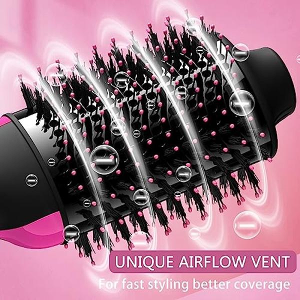 REVLON One Step Volumizer Plus Hair Dryer and Styler | More Volume, Less Damage, and More Styling Control for Easy and Fast Salon-Style Blowouts, Plus Travel Friendly (Teal)