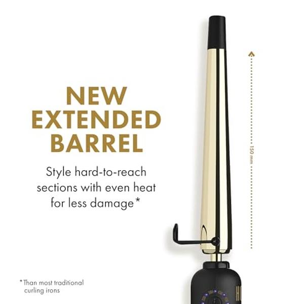 Remington Anti-Static 1.5-Inch Clipped Curling Iron with Titanium Protection, Fast Heat-Up, Ceramic Barrel for Big Voluminous Waves & Added Body, Auto Shut-Off