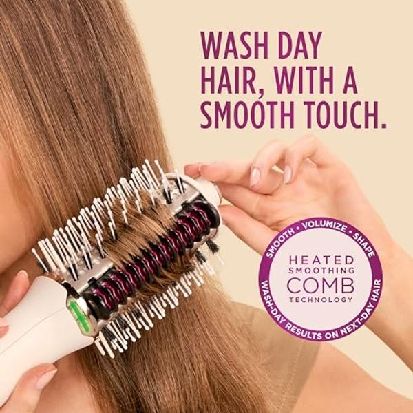 HOT TOOLS 24K Gold One-Step Hair Dryer and Volumizer | Style and Dry Quickly with Less Frizz, Professional Blowout with Ease for Shiner, Healthier-Looking Hair