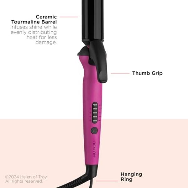 REVLON Easy Heat - 1 1/4" Precision Curling Iron