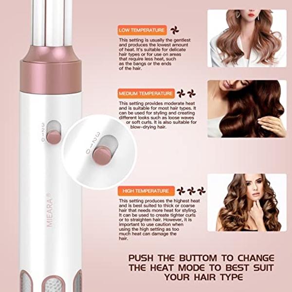 REVLON One Step Volumizer Plus Hair Dryer and Styler | More Volume, Less Damage, and More Styling Control for Easy and Fast Salon-Style Blowouts, Plus Travel Friendly (Mint)