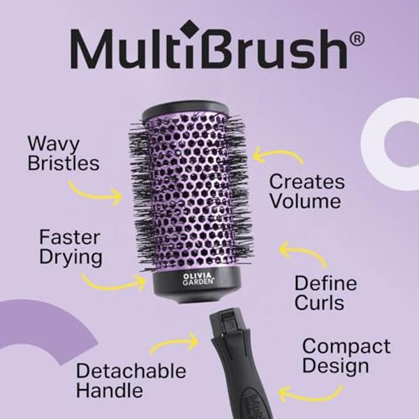 Dual Voltage 5 in 1 Hair Air Styler - Air Wrap Curler with High-Speed Hair Dryer, Straightening & Blow Dryer Brush for Multiple Styling, No Heat Damage Multi-Styler with Travel Cas