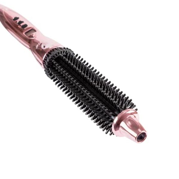 Hot Tools Pro Artist Hot Air Styling Brush | Style, Curl and Touch Ups (3/4”), Black