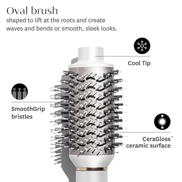 T3 Aire 360 Multi-Styler & Blowout System, Rapid Drying Hair Dryer, Ceramic Curling Attachments, Oval Brush & Drying Concentrator | Blowouts & Long-Lasting Curls | 1800 watts