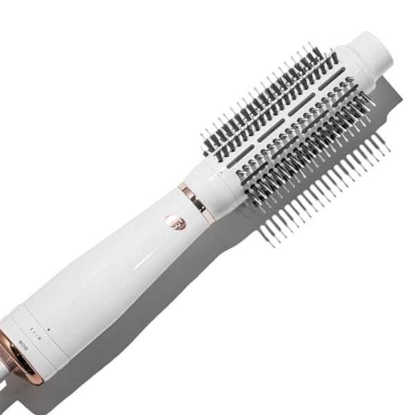 Plavogue Blow Dryer Brush,Dual Voltage Hair Dryer Brush for European Travel, One-Step Hot Air Brush in One with Volumizer & Negative Ionic Anti-frizz, Suitable for Styling, Oval Sh