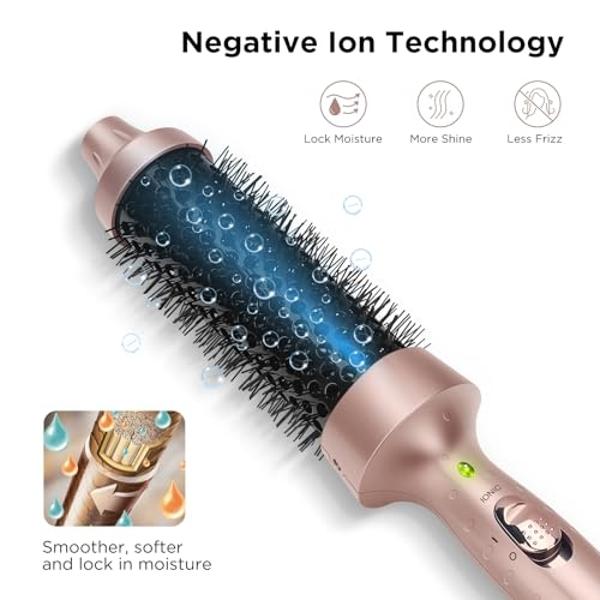 INFINITIPRO BY CONAIR The Knot Dr. All-in-One Oval Dryer Brush, Hair Dryer & Volumizer, Hot Air Brush