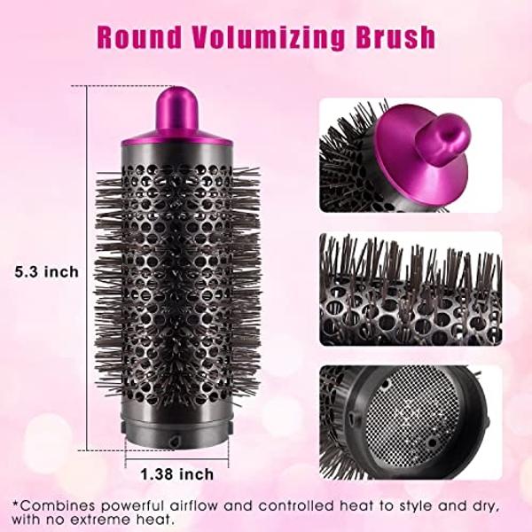 Plavogue Blow Dryer Brush,Dual Voltage Hair Dryer Brush for European Travel, One-Step Hot Air Brush in One with Volumizer & Negative Ionic Anti-frizz, Suitable for Styling, Oval Sh
