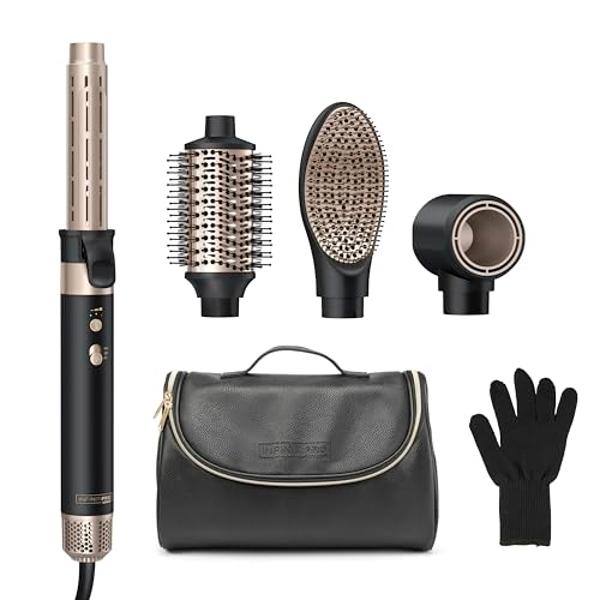 INFINITIPRO by CONAIR DigitalAIRE Multi Hair Styler, Air Styling System for Curls, Waves, Blowouts & Volume, 4 Attachments to Personalize Your Look Plus Storage Bag, Black - Amazon