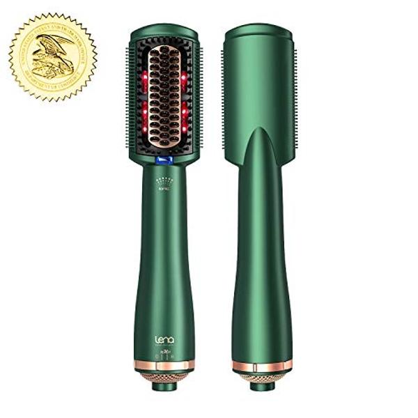 3 in 1 Air Styler with Travel Case - Ionic Hair Dryer & Air Wrap Curlers for Curling Drying, 1 Inch Curling Iron Barrel, Frizz-Free Blow Dryer No Heat Damage Fit for All Hair Types