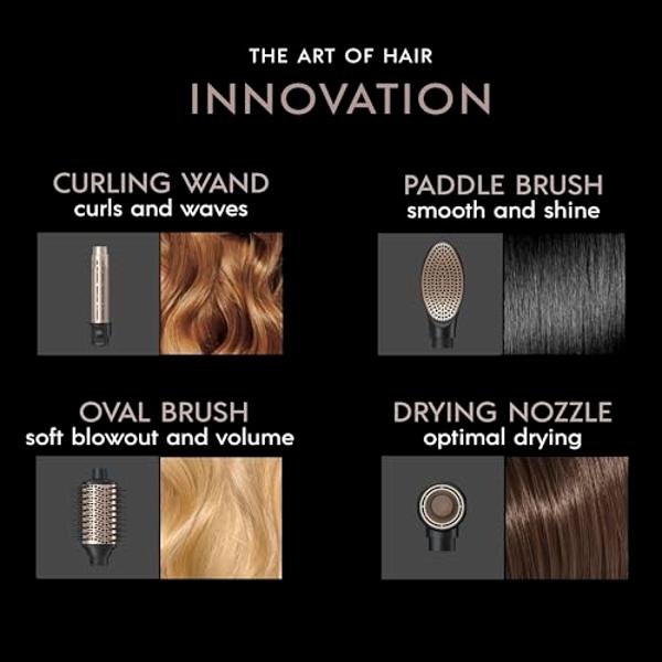 INFINITIPRO by CONAIR DigitalAIRE Multi Hair Styler, Air Styling System for Curls, Waves, Blowouts & Volume, 4 Attachments to Personalize Your Look Plus Storage Bag, Black - Amazon