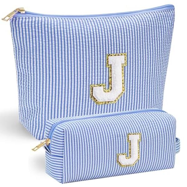 TOPEAST Gifts for Mom - Personalized Makeup Bag, Purple, Cosmetic Case