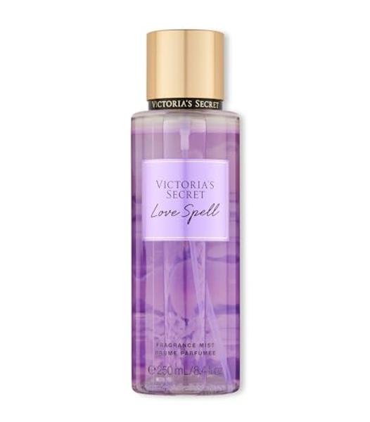 Victoria's Secret Love Spell Mist, Body Spray for Women, Notes of Cherry Blossom and Fresh Peach Fragrance (8.4 oz)