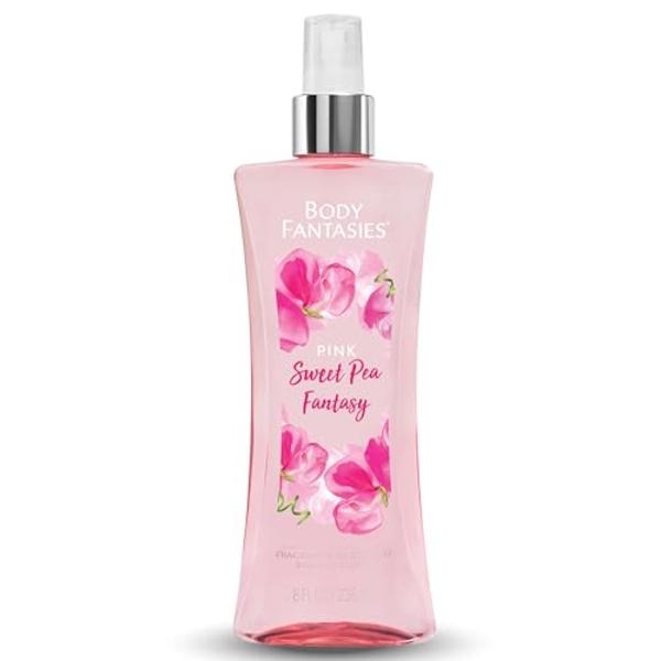 Parfums De Body Fantasies Signature for Women Sweet Pea Fantasy Body Spray 8.0 Oz, 8 Oz