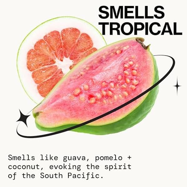 Pacifica Hawaiian Ruby Guava Hair Perfume & Body Fragrance Spray Mist - Body Mist Fragrance w/ Grapefruit, Patchouli, Sugar Notes & Geranium Clean Beauty Alcohol-Free, Vegan & Crue