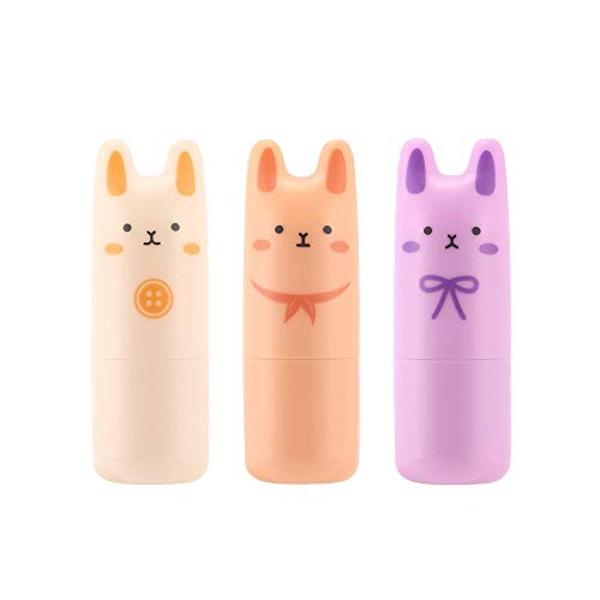 TONYMOLY Pocket Bunny Perfume Bars Stick, Perfume for Women, Body Spray & Fragrance, Travel Size Perfumes, 3pk