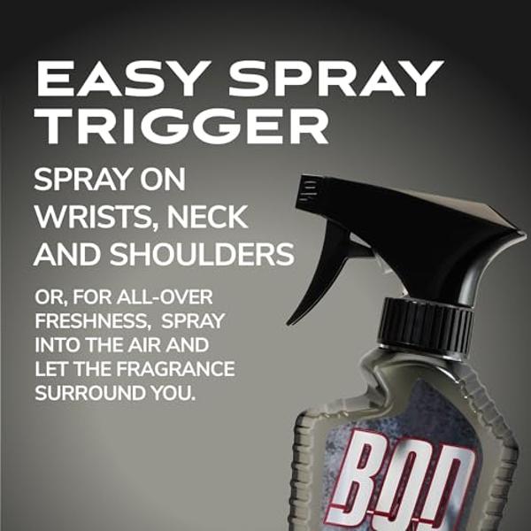 BOD Man Fragrance Body Spray, Upper Cut, 8 fl oz