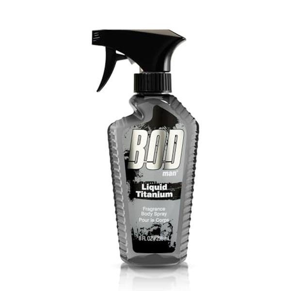 Parfums De Coeur Bod man Liquid Titanium Fragrance Body Spray for Men 8 oz