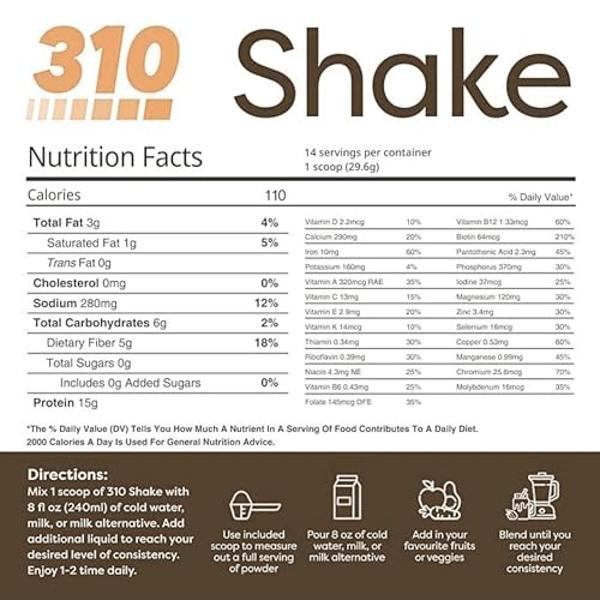 Quick Slim Meal Replacement Shake for Weight Loss, 30 Servings, 20g Protein, 27 Vitamins & Minerals, Dietary Fiber, Low Carb, Gluten Free (Double Chocolate, 30 Sachets)