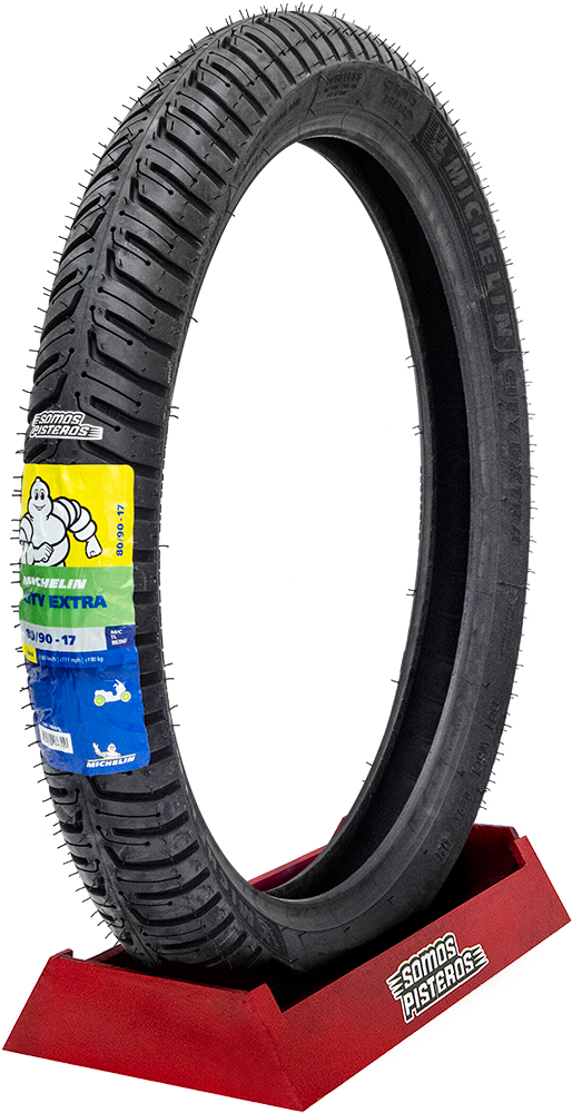 LLANTA MICHELIN 80/90 17 CITY EXTRA 50S Sin Camara 150z 200z