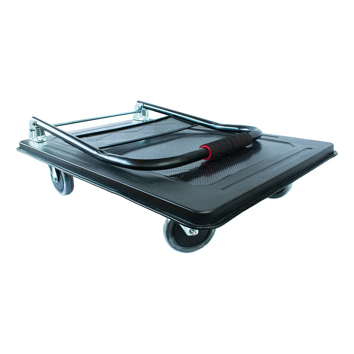 Carrito Tipo Plataforma Carga Plegable Metal Hasta 400 Kg