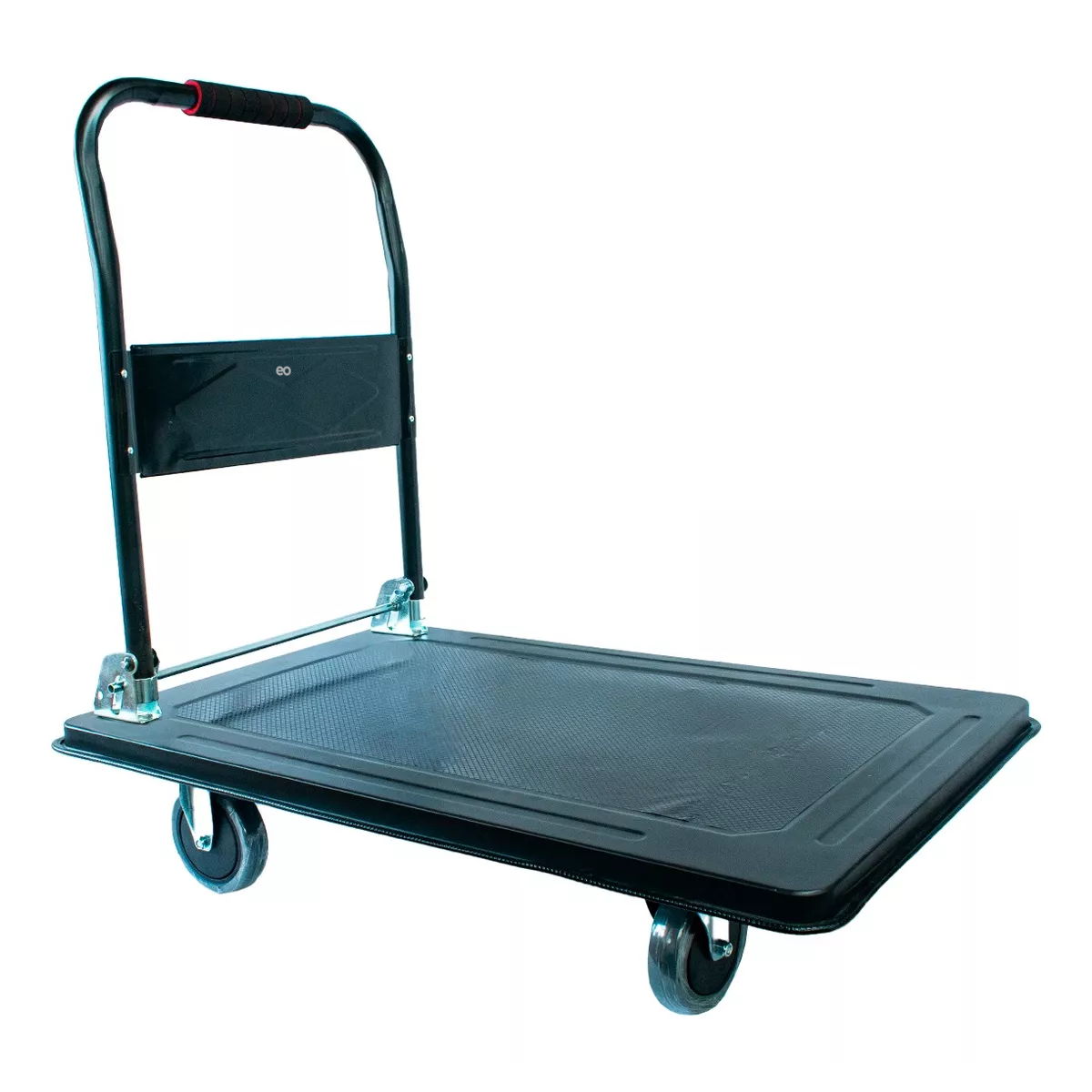 Carrito Tipo Plataforma Carga Plegable Metal Hasta 400 Kg