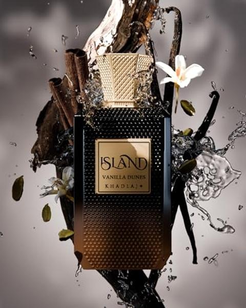 Khadlaj Island Vanilla Dunes Extrait De Parfum Spray, 3.4 Ounce (Unisex)