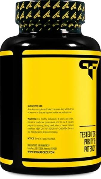 Primaforce Cissus Quadrangularis Extract, 120 Capsules, 1000mg per Serving - Gluten Free, Non-GMO