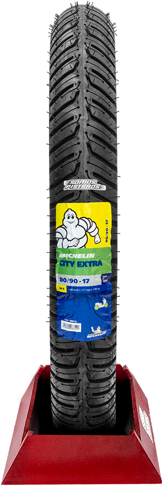 LLANTA MICHELIN 80/90 17 CITY EXTRA 50S Sin Camara 150z 200z
