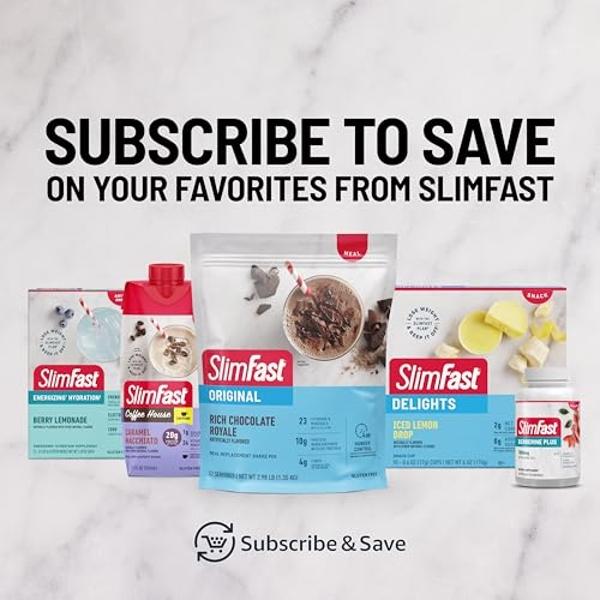 SlimFast Meal Replacement Shake, Protein Drink for Meal Support, Fan Favorites Variety Pack, Original RTD,11 Fl. Oz Bottles, 12 Count (Packaging May Vary)