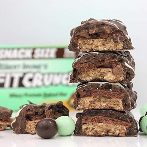 Quest Nutrition Mint Chocolate Chunk Protein Bars, 20g Protein, 1g Sugar, 4g Net Carb, Gluten Free, Keto Friendly, 12 Count