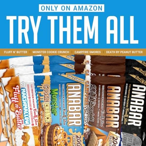 BSN Protein Crisp Bar, Protein Snack Bars, Crunch Bars with Whey Protein and Fiber, Gluten Free, Vanilla Marshmallow, 12 Count (Packaging May Vary)