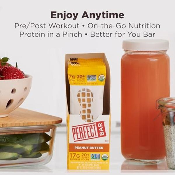 Atkins Vanilla Pecan Crisp Protein Meal Bar, High Fiber, 1g Sugar, 4g Net Carb Meal Replacement, Keto Friendly, 12 Count