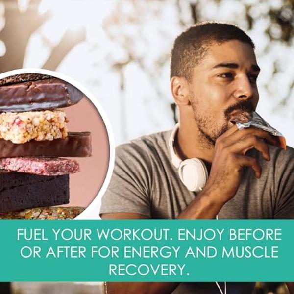 Protiwise High Protein Nutrition Bar | Chocolate | 15g Protein Bar | Meal Replacement Bar | Gluten Free, Low Fat, Low Sugar, Keto-Friendly | Crush Cravings, Lose Weight | 7/box