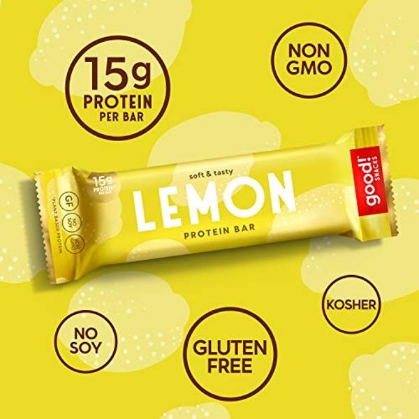 FITCRUNCH Protein Bars, Snack Size Variety Pack, Gluten Free 18 Pack