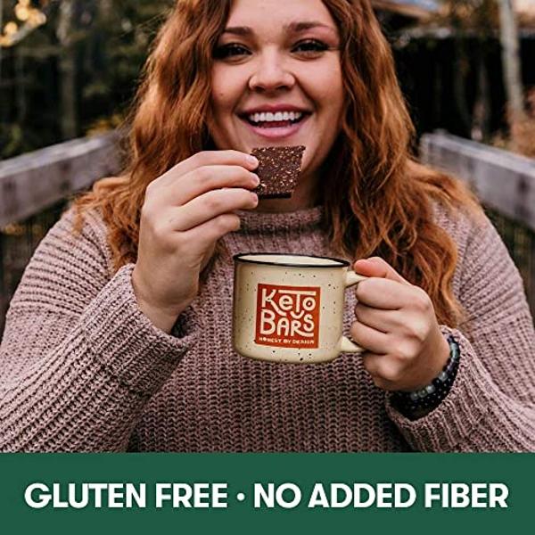 Keto Bars The Original Keto Snack Bar, Gourmet Simple Ingredients Low Carb, No Sugar, Rich in Ketogenic Fats, The Perfect KetoBars Snacks for Keto Diet Food Products (12 Pack, 1.65