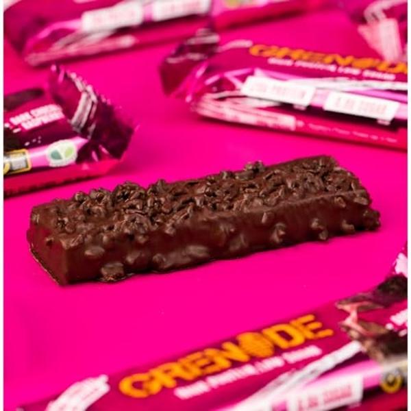 Grenade Carb Killa High Protein and Low Carb Bar, 12 x 60 g - Dark Chocolate Raspberry